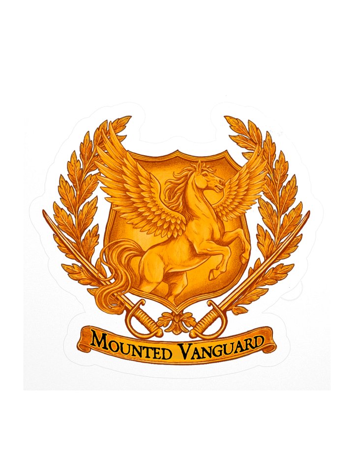 Mounted Vanguard Royal Seal Sticker product image (2)