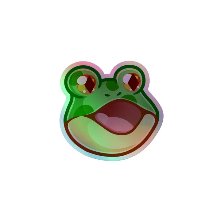 Holographic Froggers Sticker product image (1)