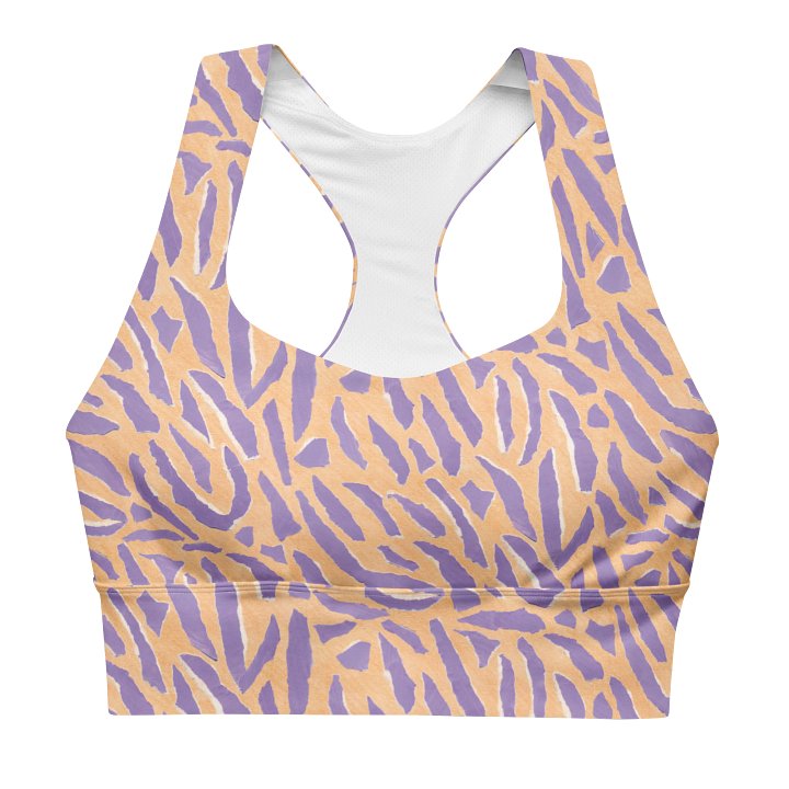 "Animal Stripe" Sports Bra product image (1)