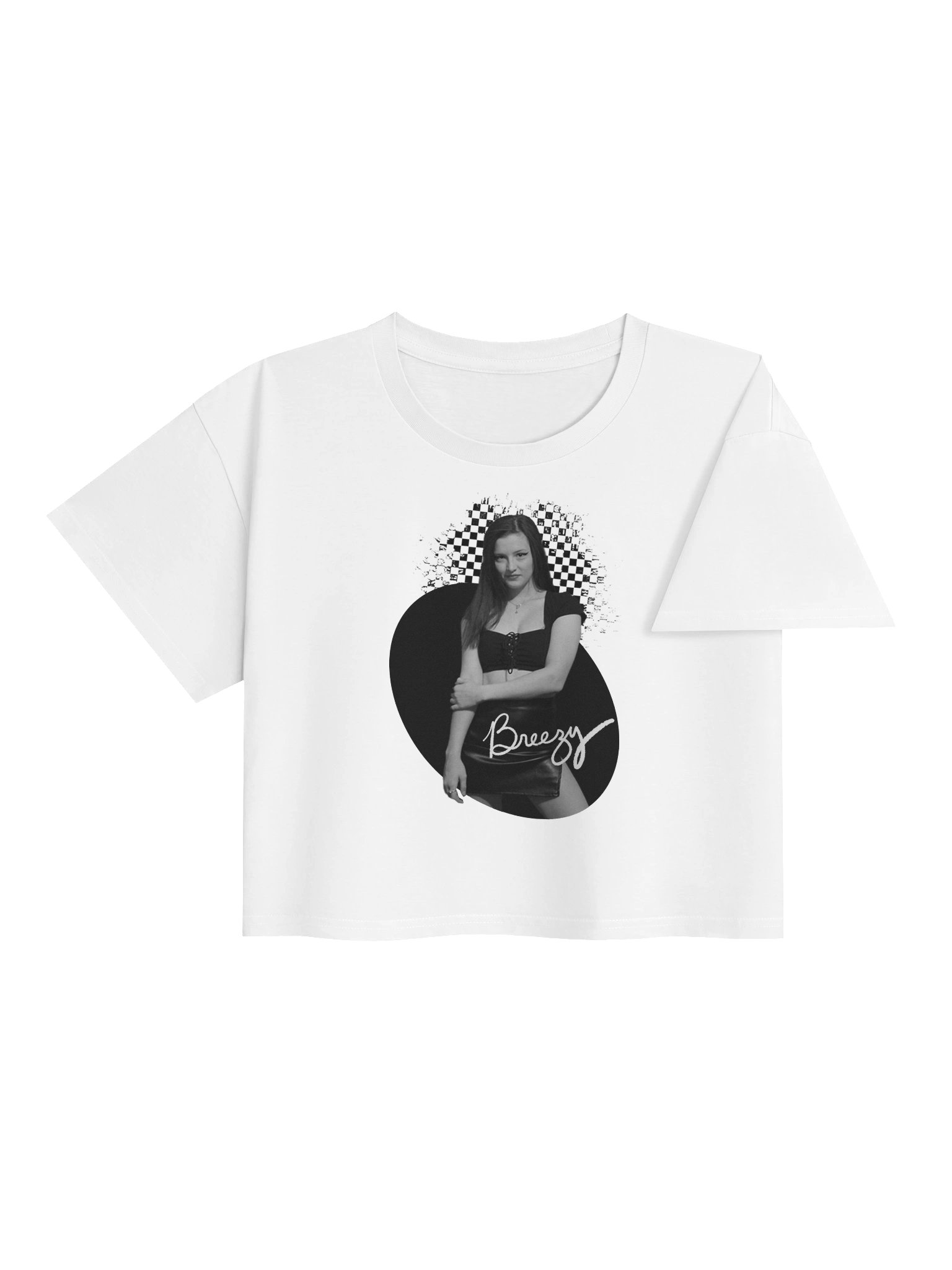 Breezy B&W Crop Top! product image (13)