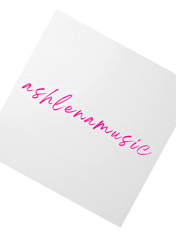 Ashlenamusic Sticker! product image (2)