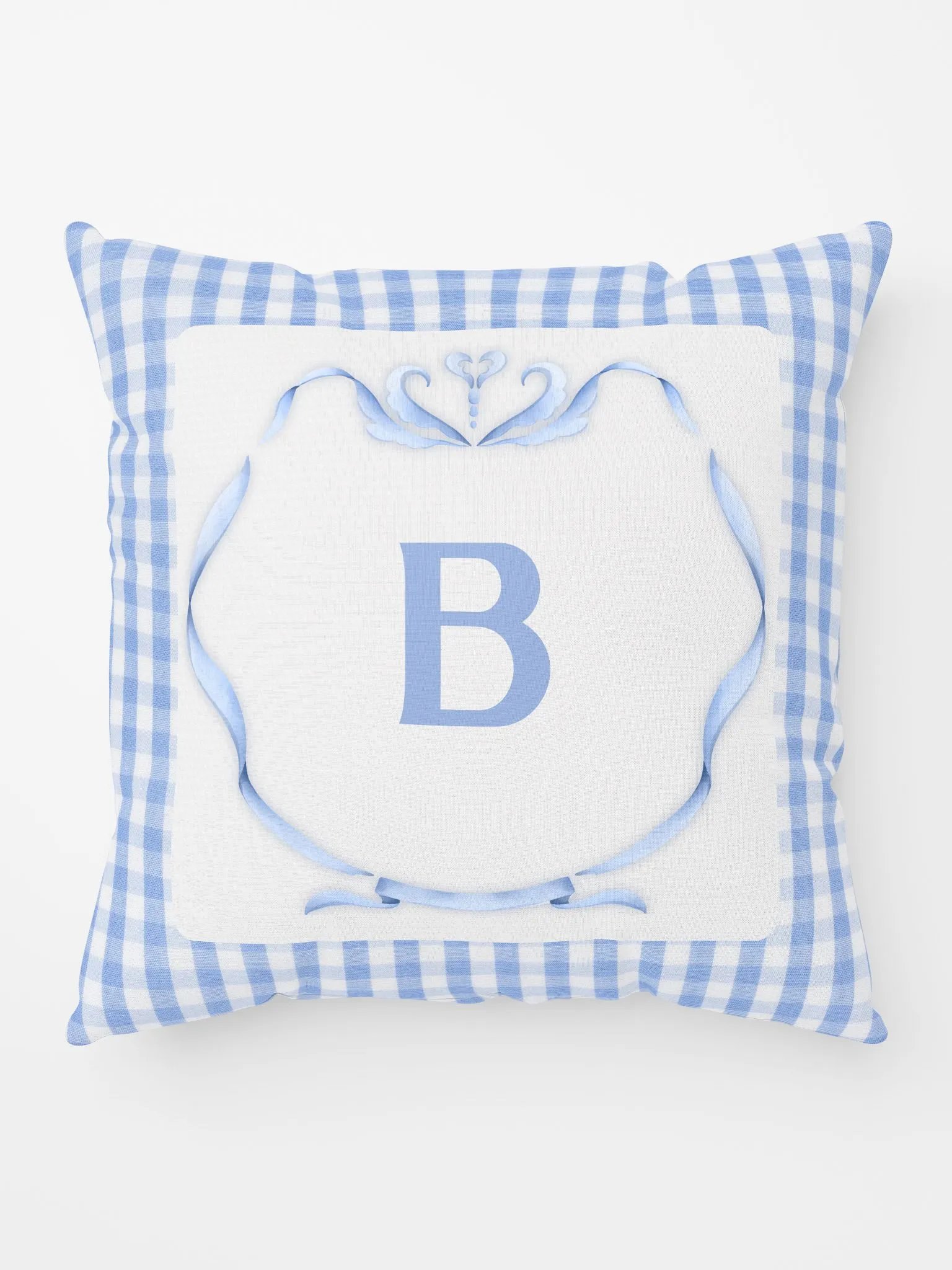 Blue Preppy Charm Pillow B product image (5)
