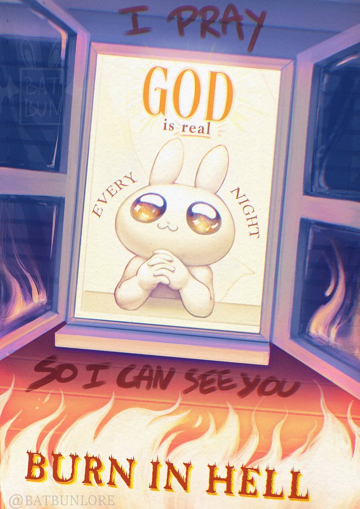 Believe Batbunny Print product image (1)