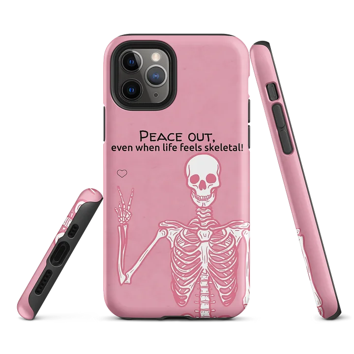 Skeletal Peace iPhone® Tough Case product image (3)