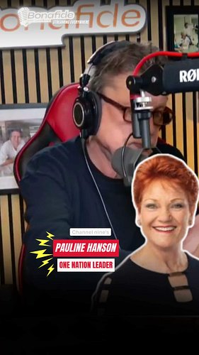 Had Senator Pauline Hanson on for a yarn this morning, and she didn't mince her words. With all the fallout over Karl Stefano...