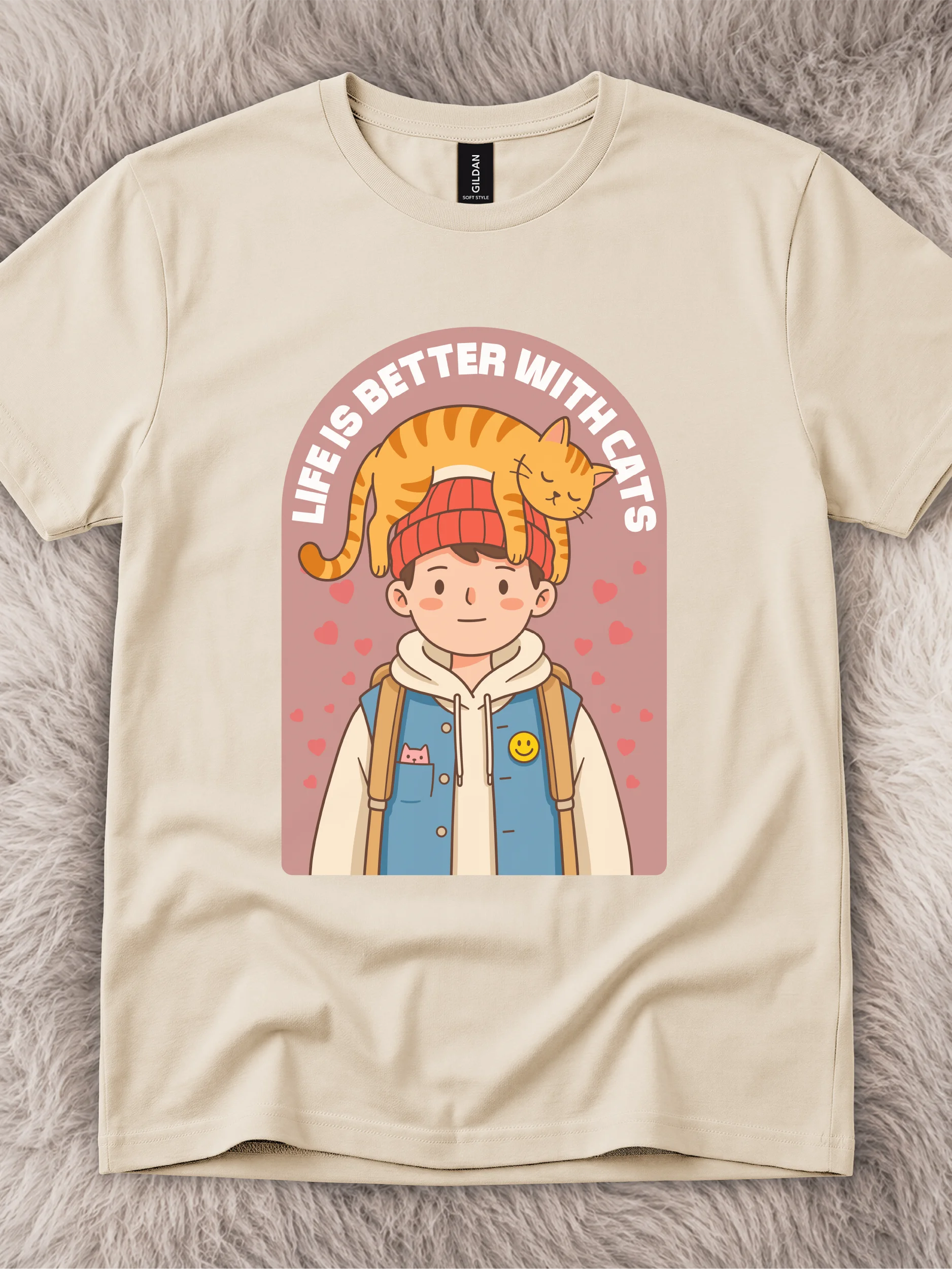 Better W/ Cats Tee product image (1)