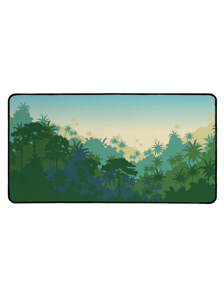Jungle Sunrise Desk Mat (Extended Mouse Pad) product image (1)