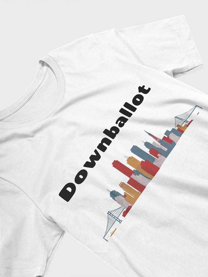 Downballot 2025 Logo Tee Light Colors product image (110)