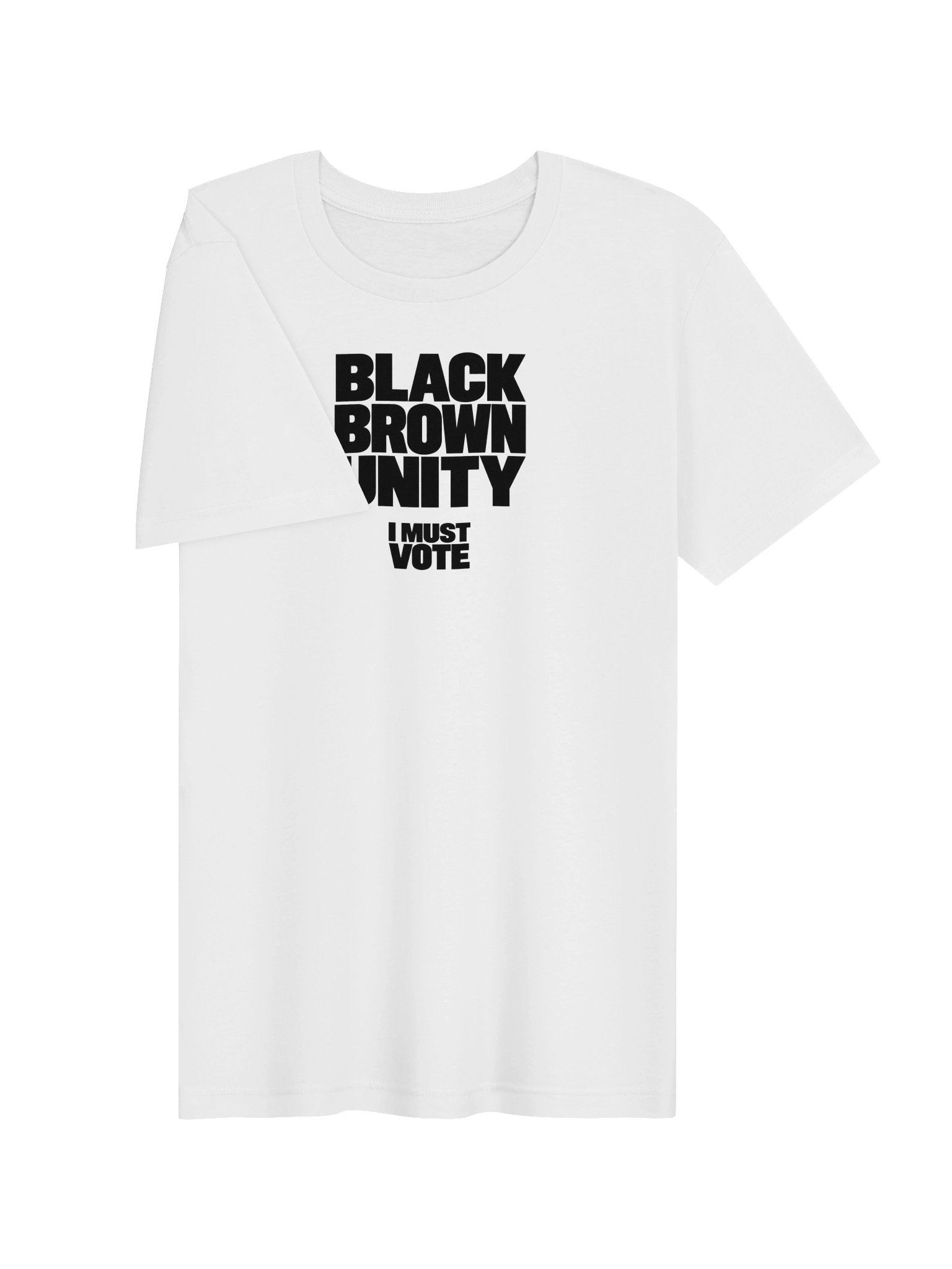 Black Brown Unity Tee - White product image (3)