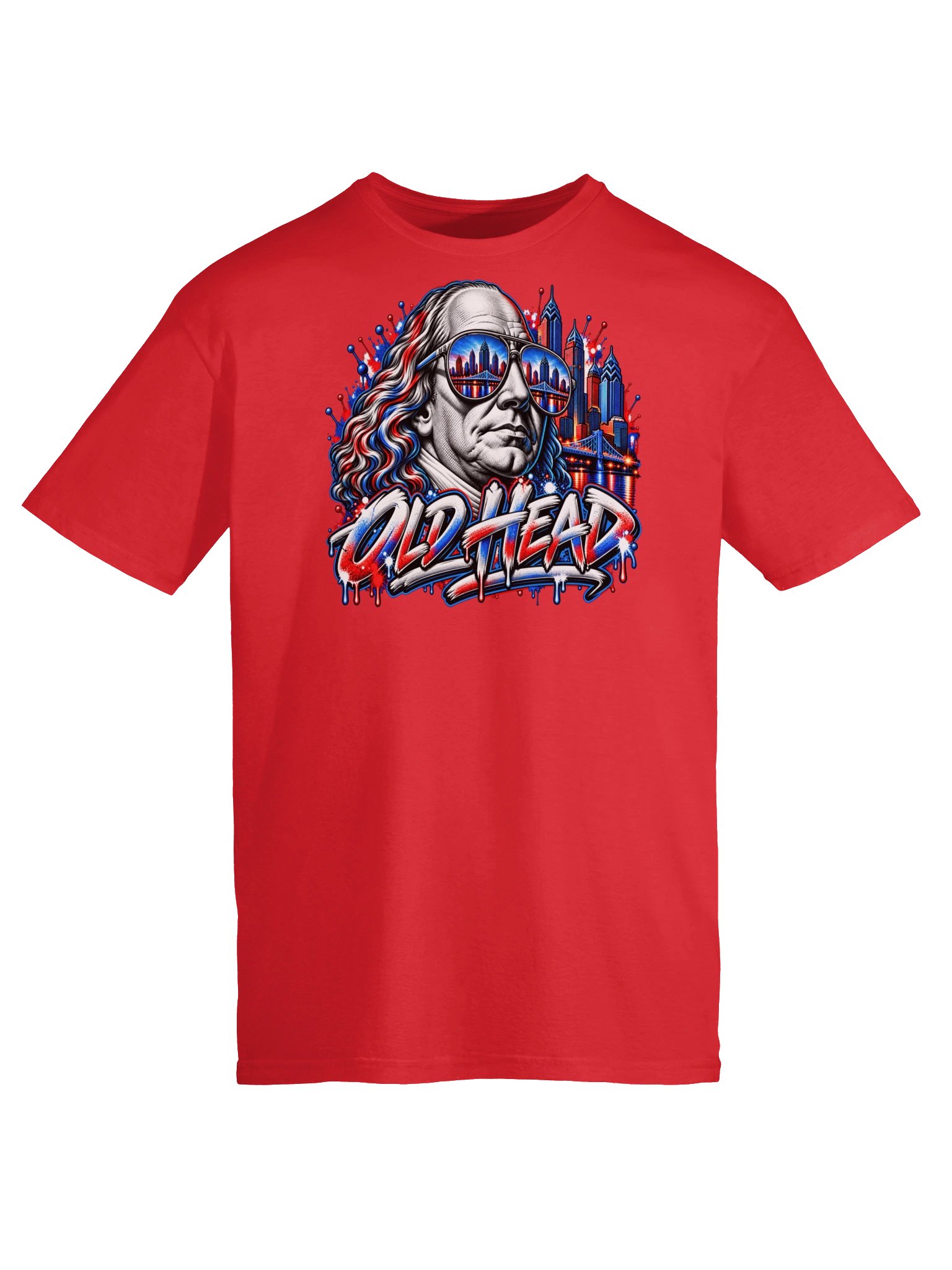 Philadelphia City Edition "Ben Franklin" Classic T-Shirt By Blacktop Brand product image (95)