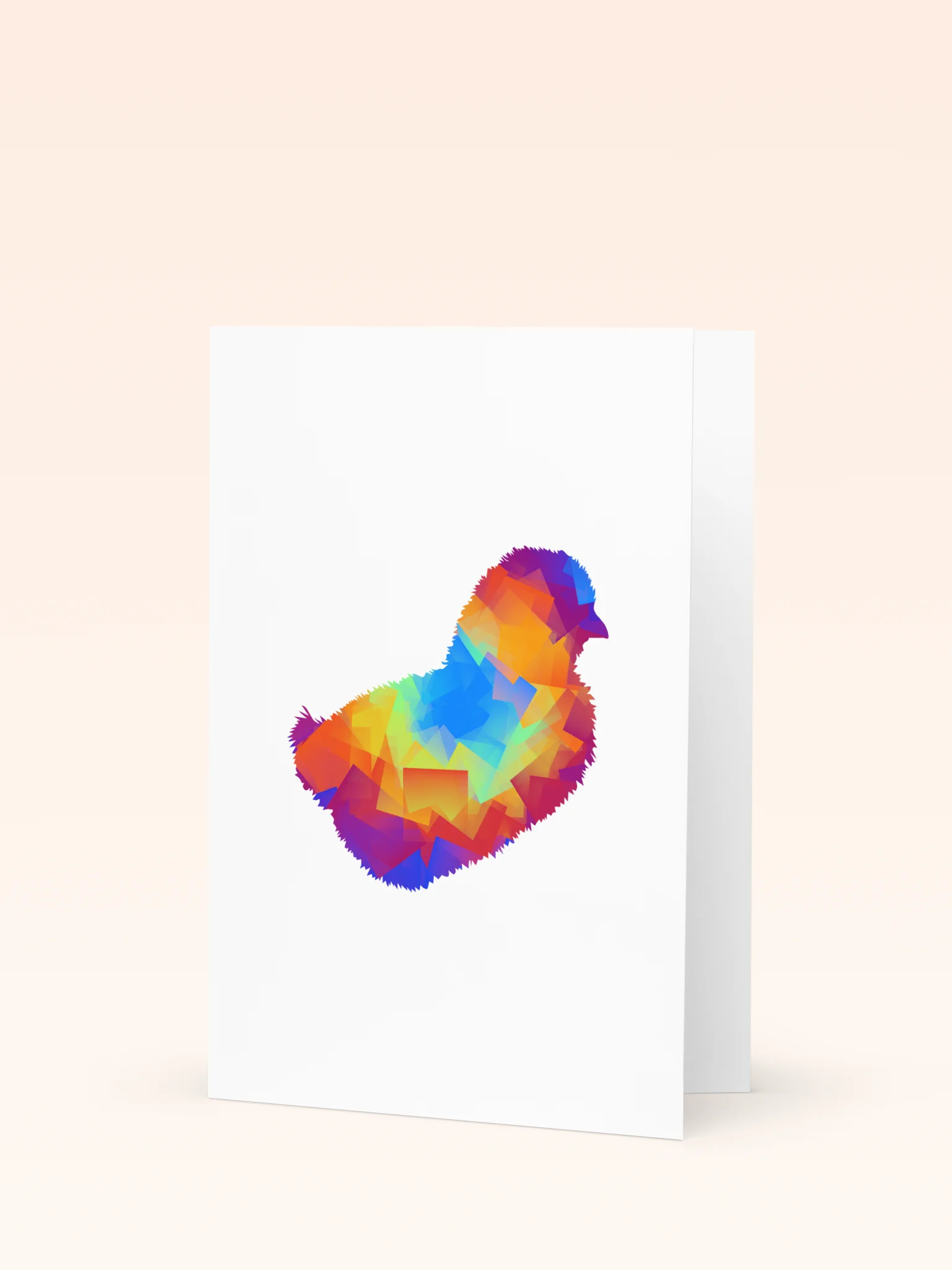 Vibrant Greeting Card - Chick product image (1)