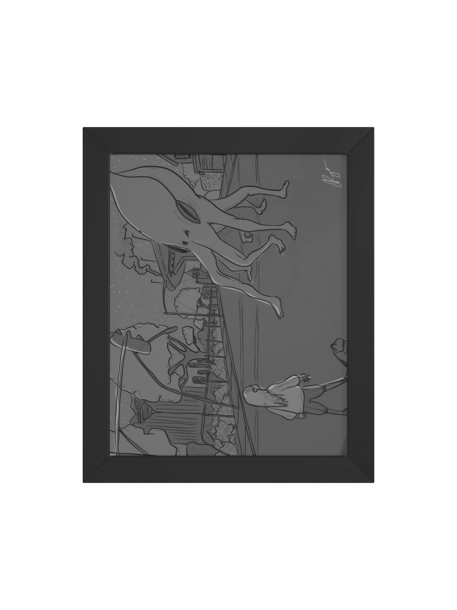 Stay Still — Framed Print product image (88)