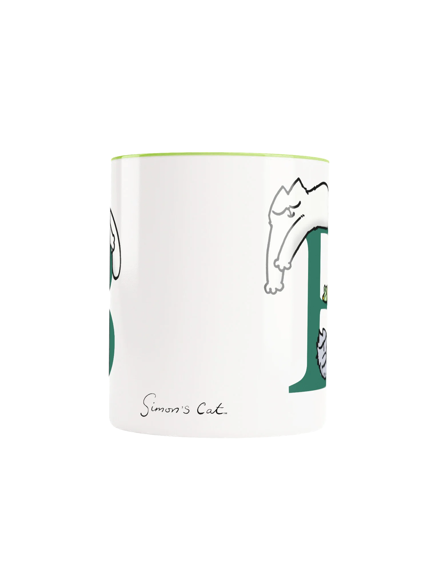 Cat Monogram Mug - B product image (5)