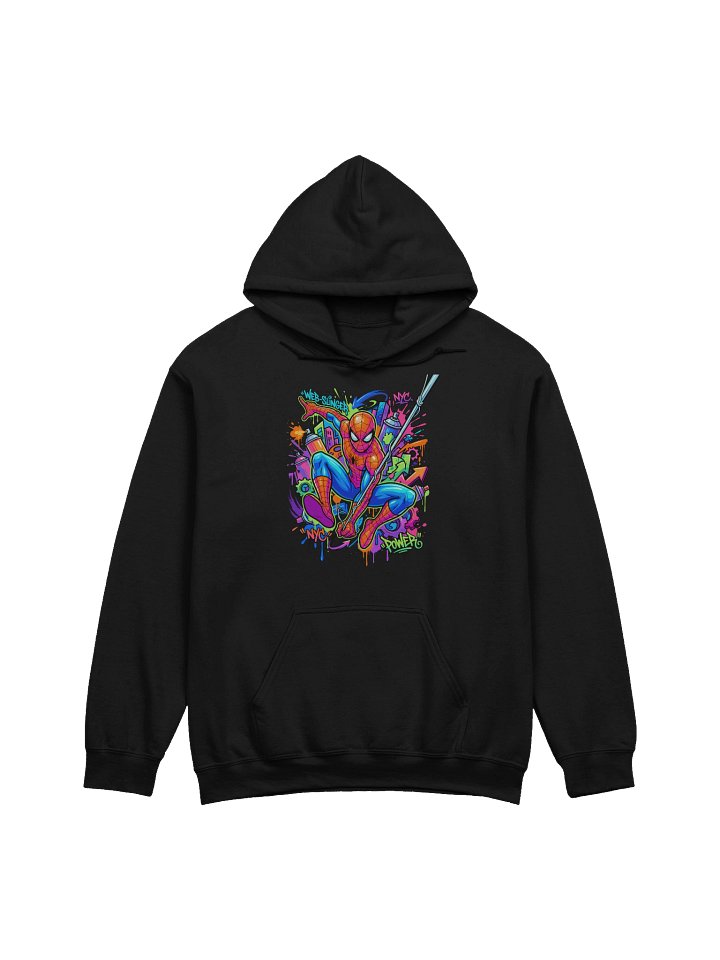 Spiderman graffiti hoodie product image (2)