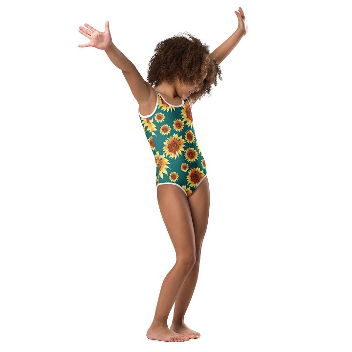 Blue Sunflower Kids Swimsuit product image (2)