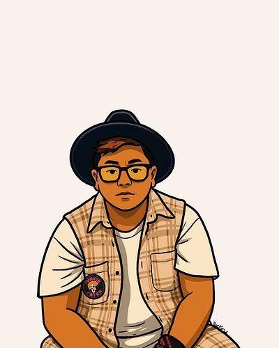 Self portrait done.  #done