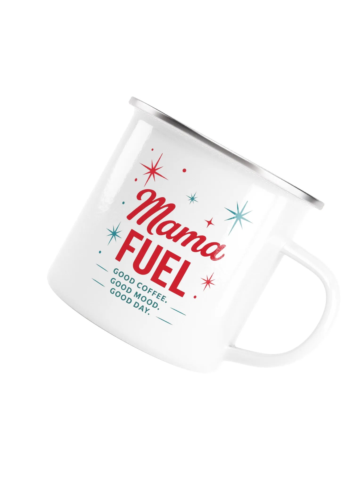 ☕ Mama Fuel™ Retro Enamel Mug product image (5)