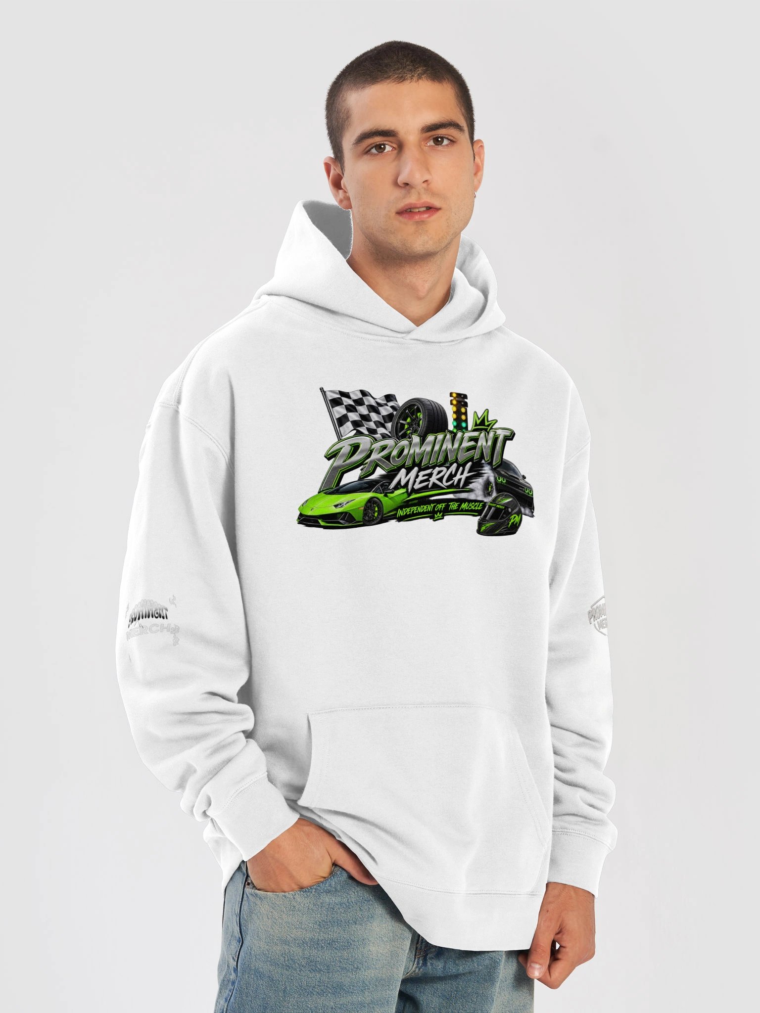 Unisex Racing Graphic Hoodie - Streetwear Pullover NYC product image (7)