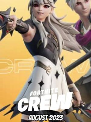 Introducing Fortnite's August 2023 Crew Pack with two new Outfits - Princess Lexa and Prince Orin! This pack includes Celestial Crest & Celestial Guide Back Bling, Sovereign Sabers & Prince Orin's Polearm Pickaxe, a Royale Destiny Loading Screen, and Battle Passes for Chapter 4, Season 3 & 4. Additionally, you'll get Rocket League: Rocket Pass Premium and Winter's Trickster set (subscribe for 5 months) along with 1,000 V-Bucks! Don't miss out on this epic gaming experience! #Fortnite #CrewPack #NewOutfits #BattlePass #RocketLeague #Vbucks #moccowgaming 