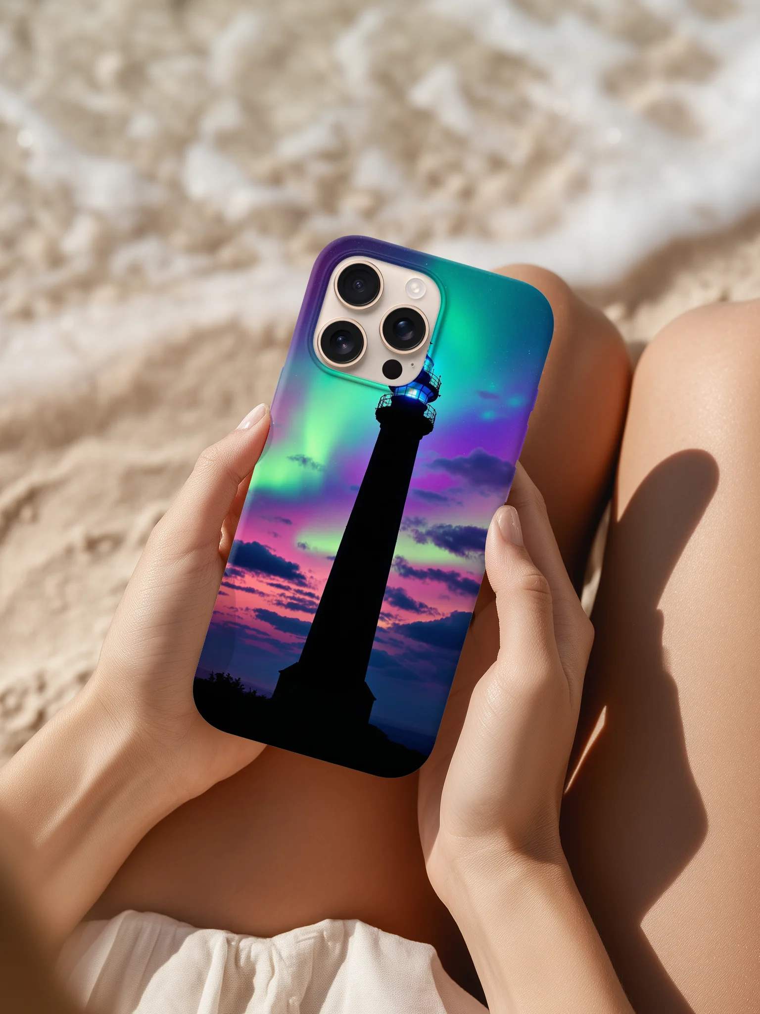 Aurora Lighthouse MagSafe® iPhone Case product image (29)