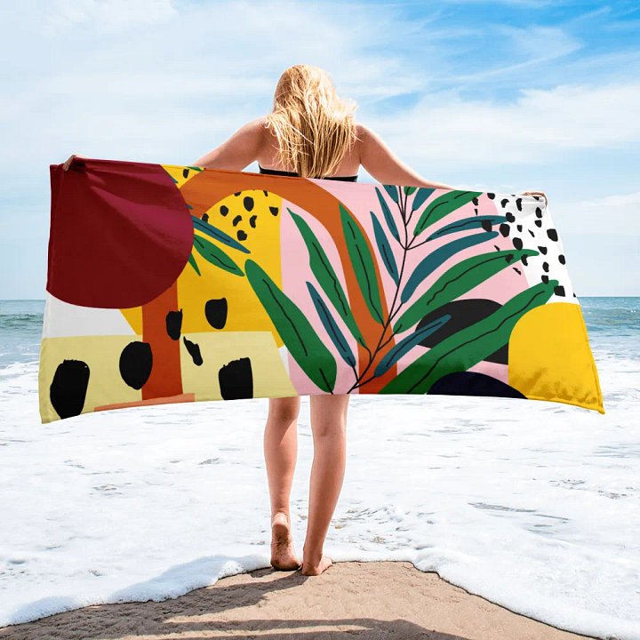 "BP3" Tropical Breeze Sublimated Towel product image (2)