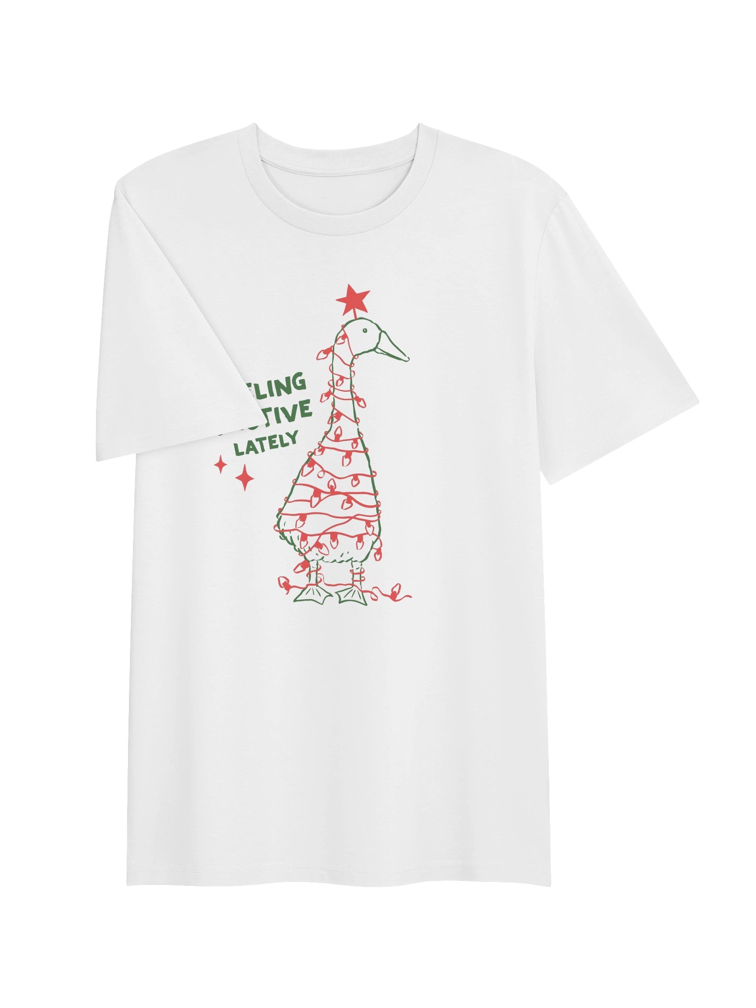 Feeling Festive Duck Holiday T-Shirt product image (2)