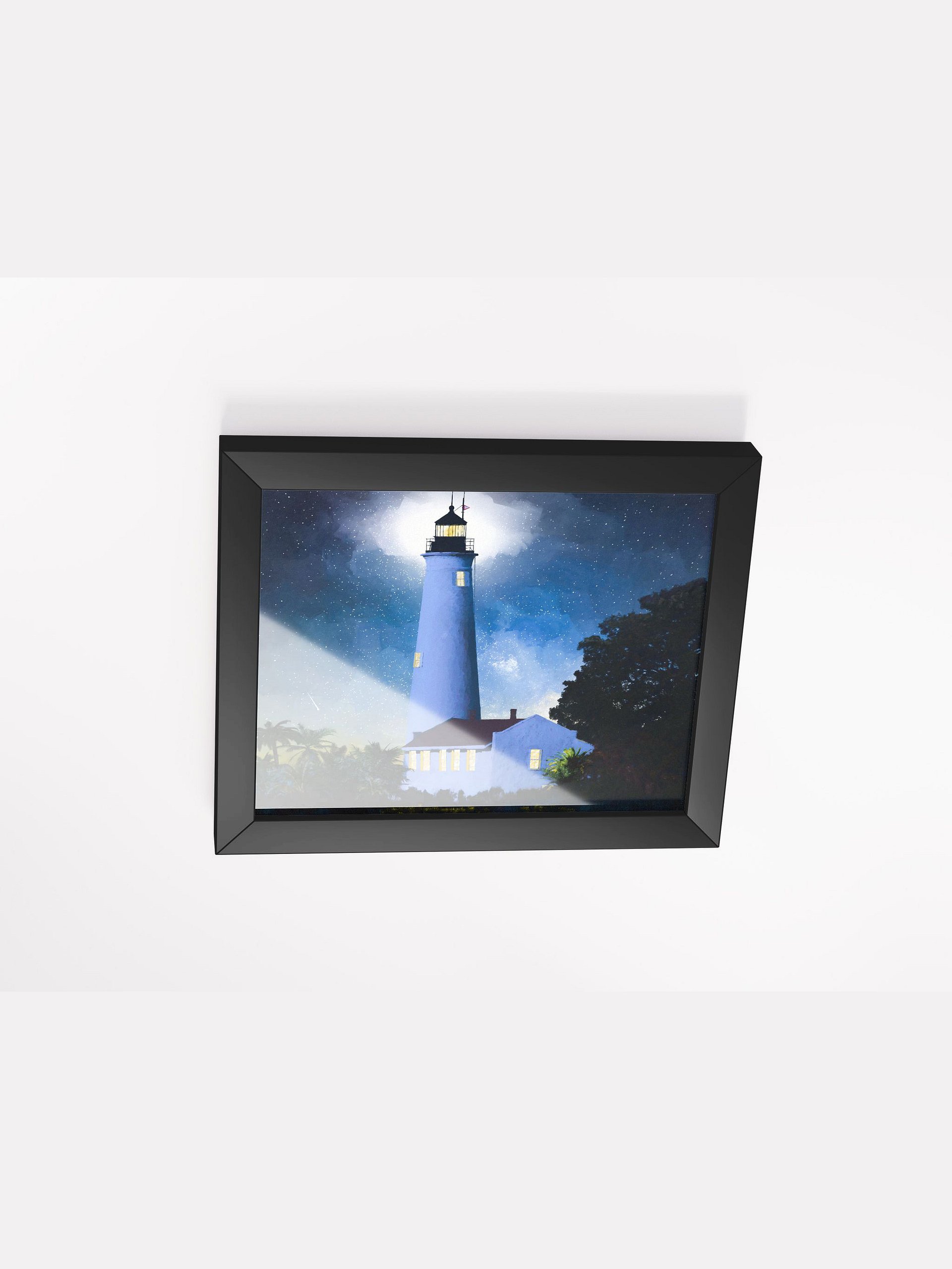 Historic St Marks Lighthouse – Florida Studio Framed Print product image (3)