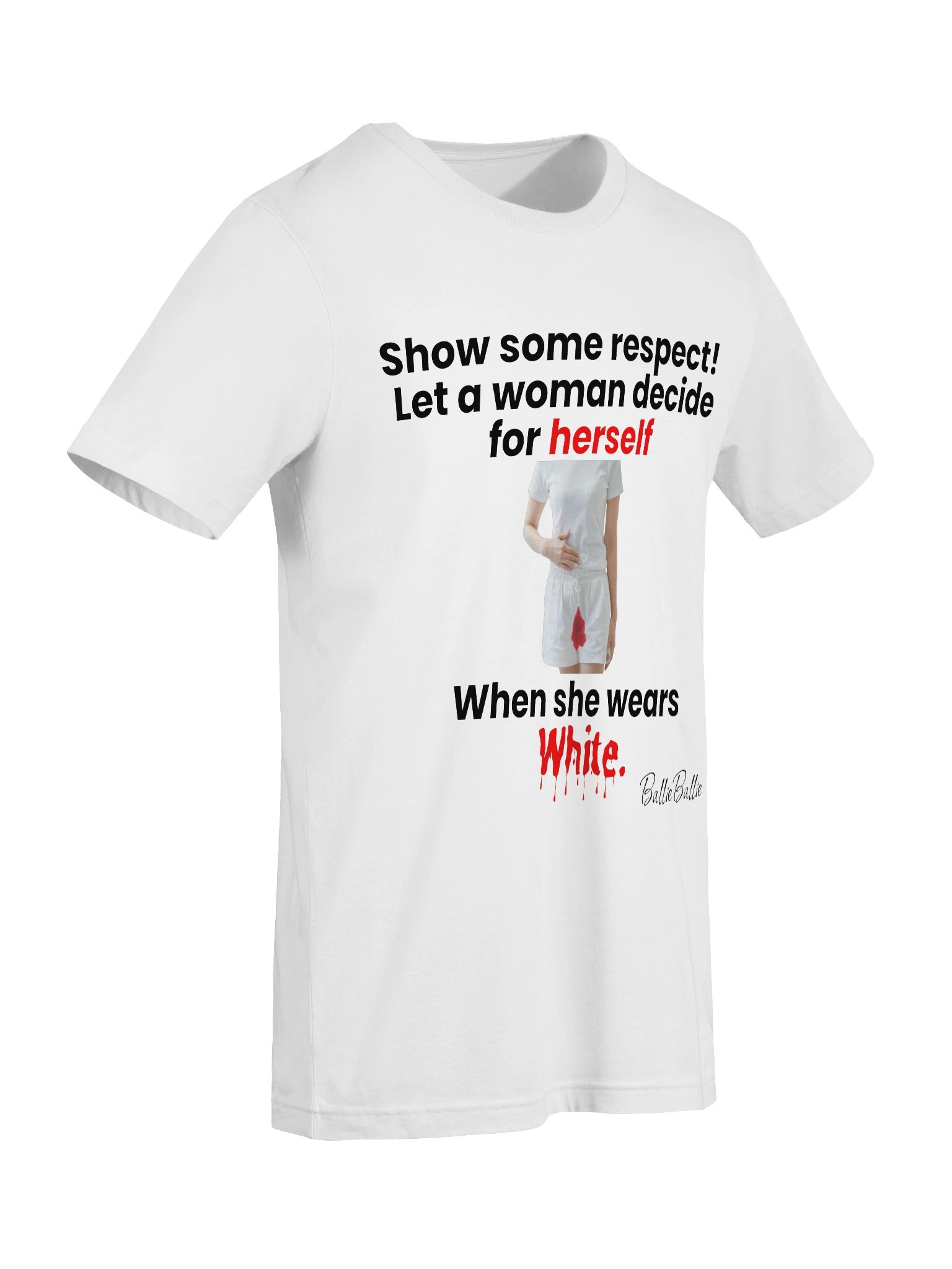 Show some respect! Let a woman decide for herself when she wears white. product image (9)