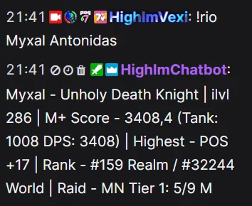 Streamer.bot Raider.io | WoW product image (3)