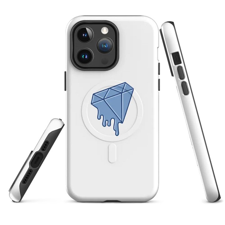 Melting Blue Diamond MagSafe® Tough Case product image (1)