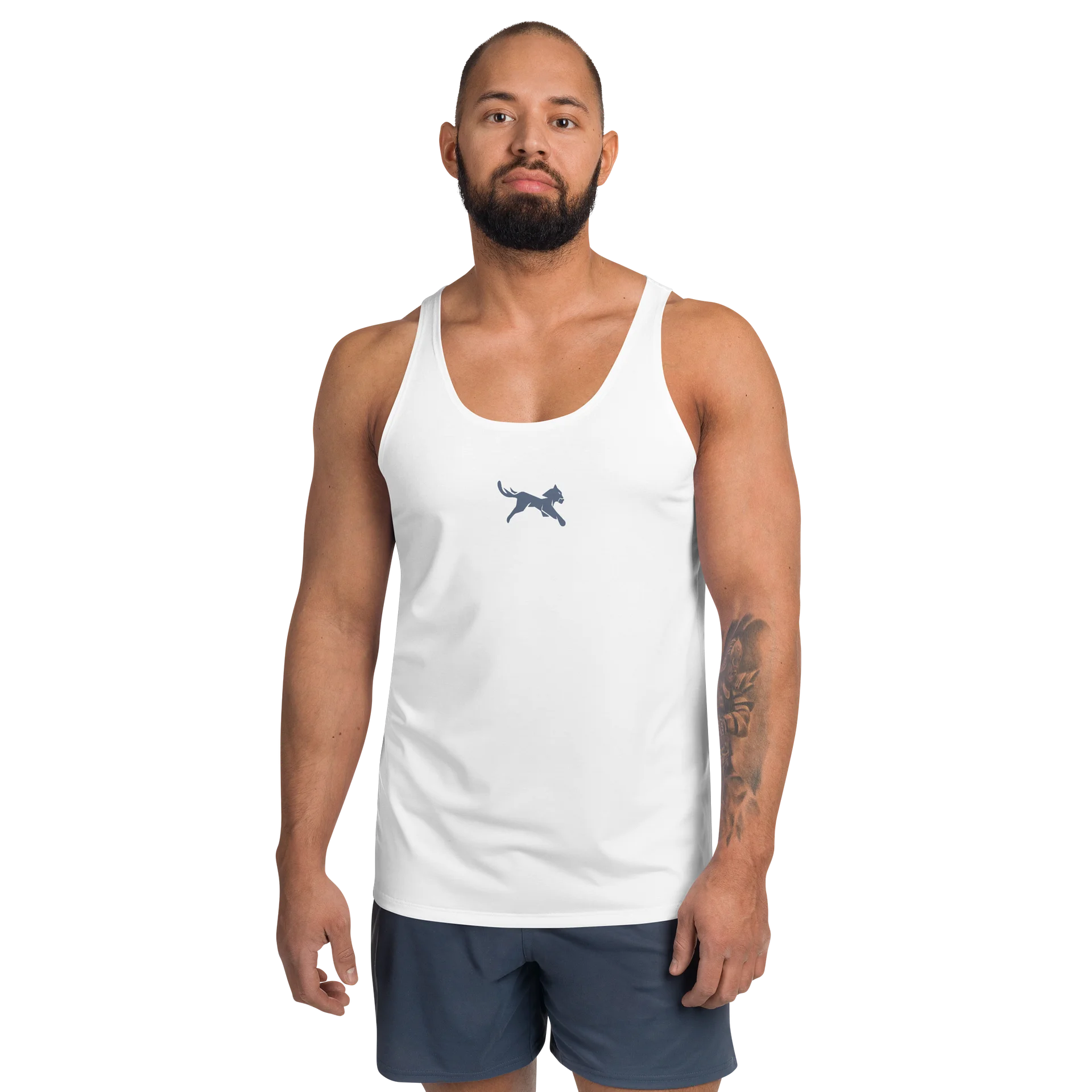 Midnight Panther Leap Tank Top product image (1)