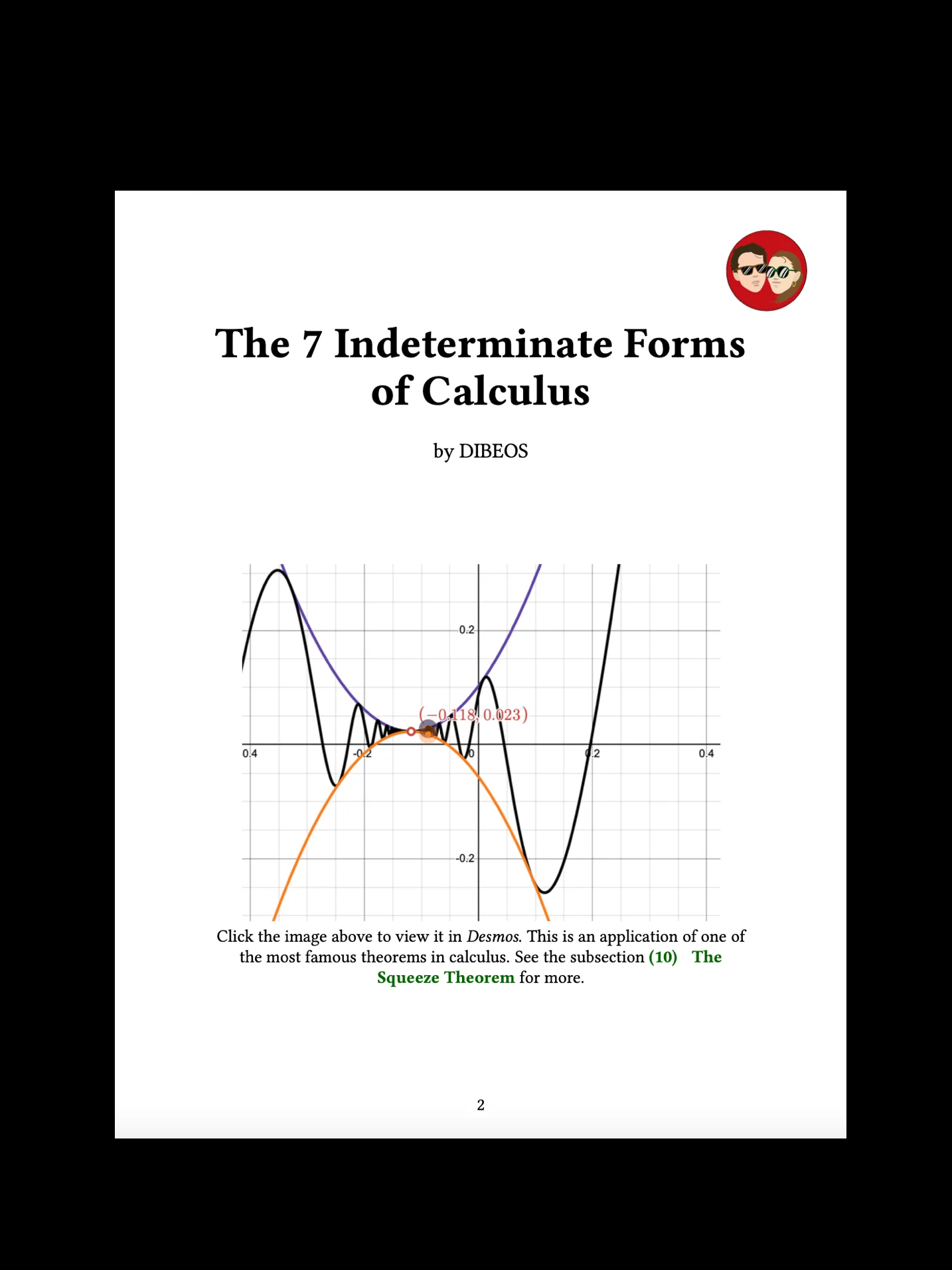 The 7 Indeterminate Forms in Calculus product image (2)