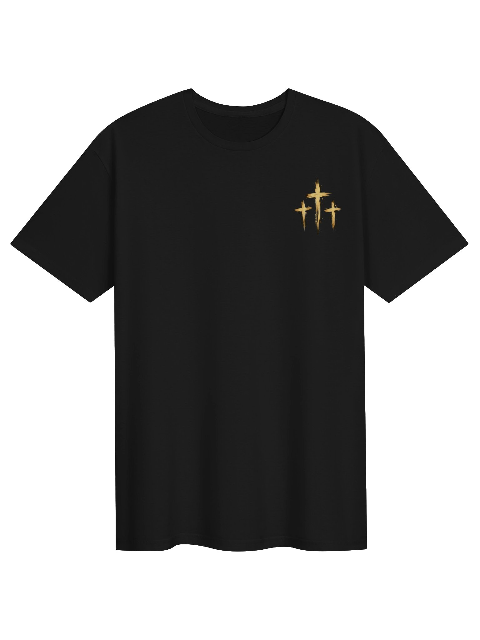 Three Crosses | Calvary Christian Faith Tee product image (1)