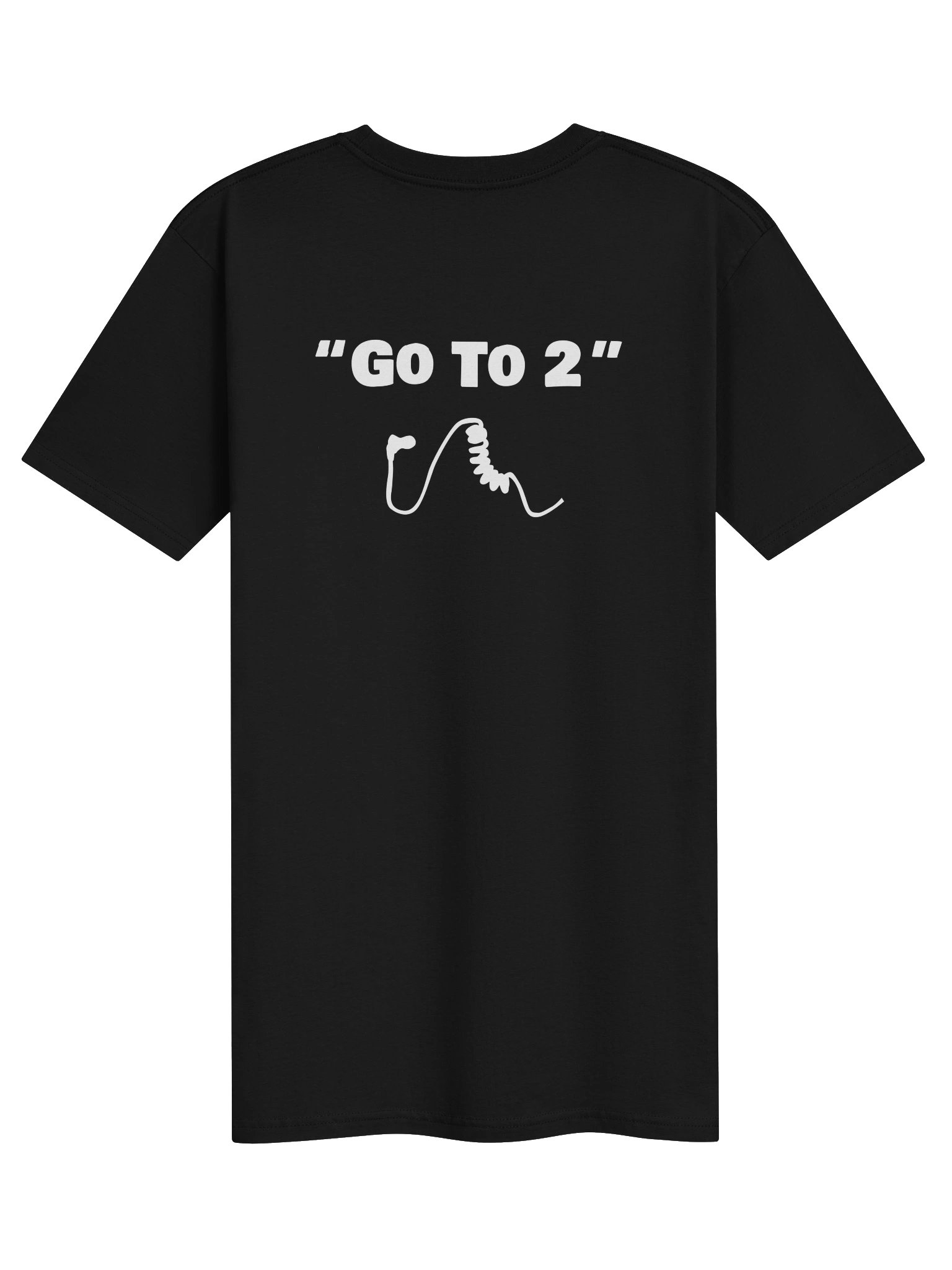 Go to 2 | White Graphic Back product image (2)