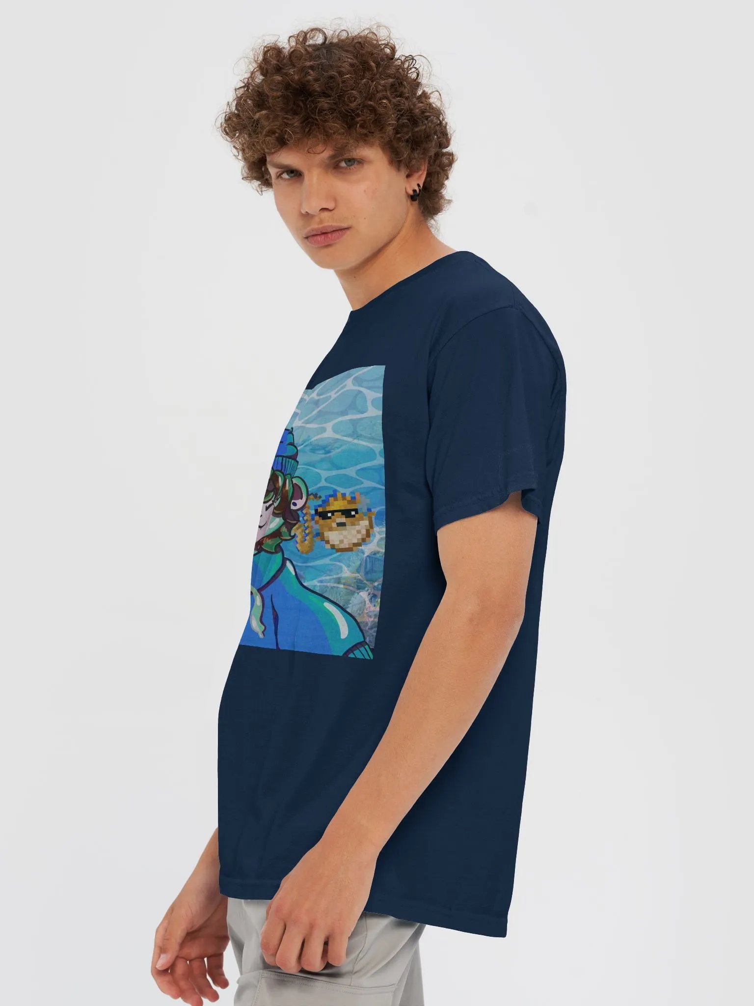 PufferBlue T-Shirt product image (6)