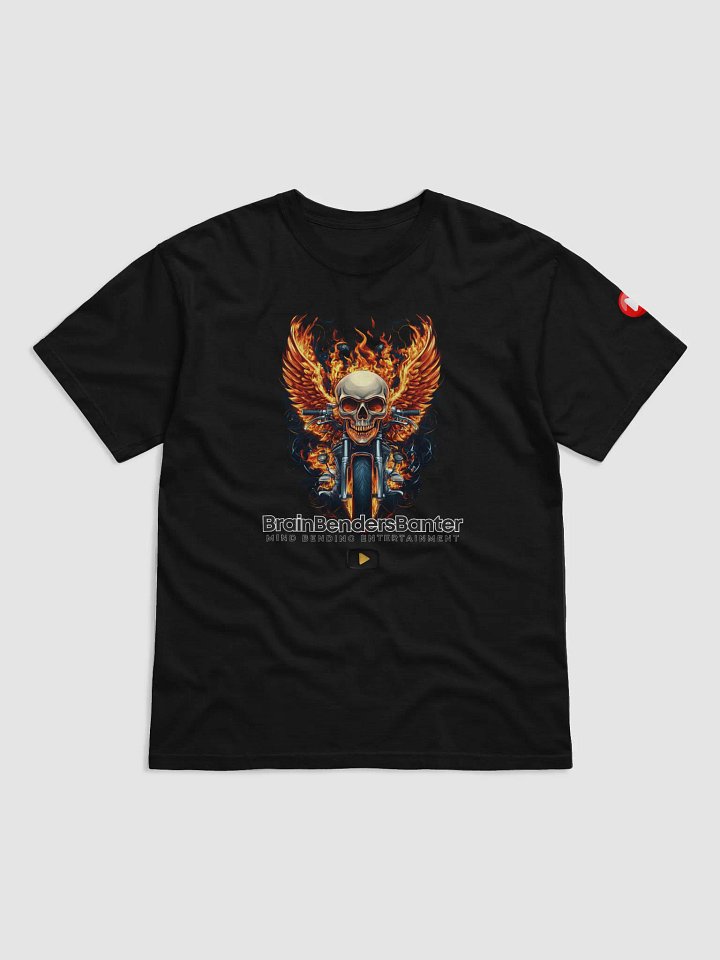 Flaming Wings Motorcycle Comfort Tee product image (9)
