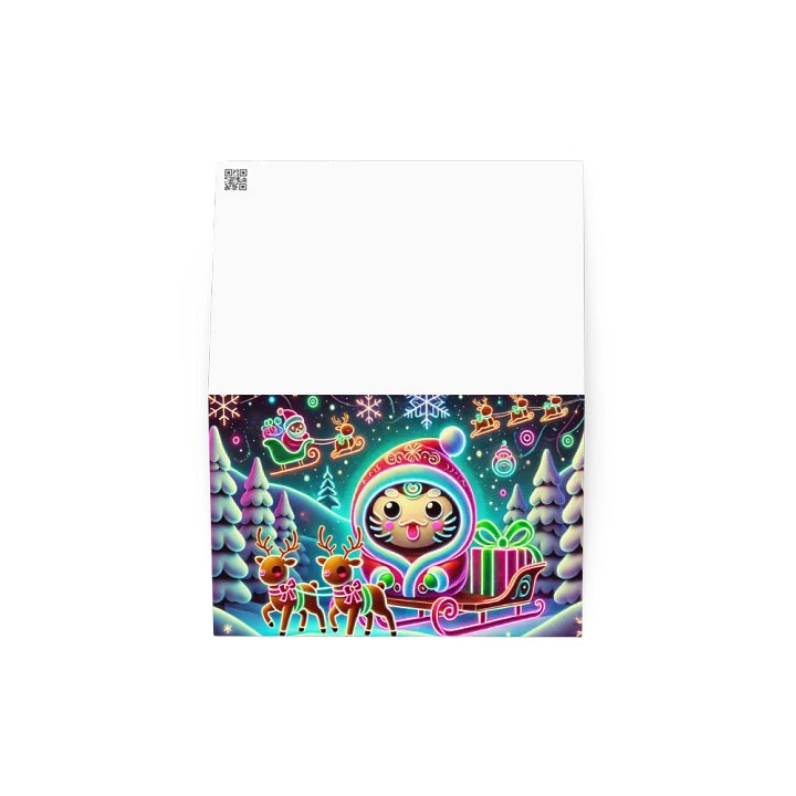 Paradise Found Daruma New Year Greeting Card product image (2)