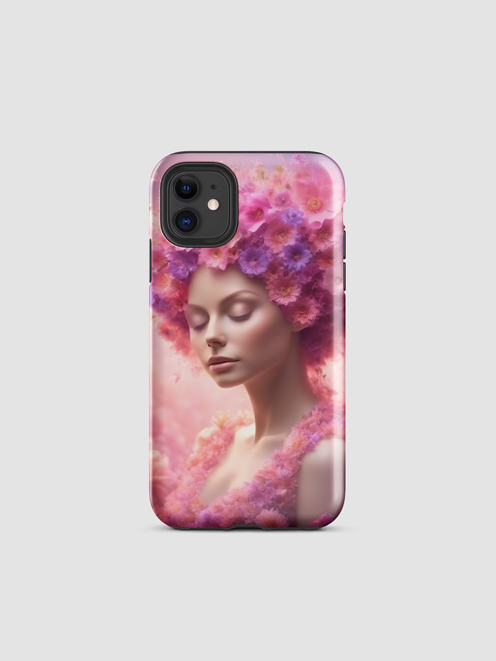 Pink Flower Girl Tough Case for iPhone® product image (2)