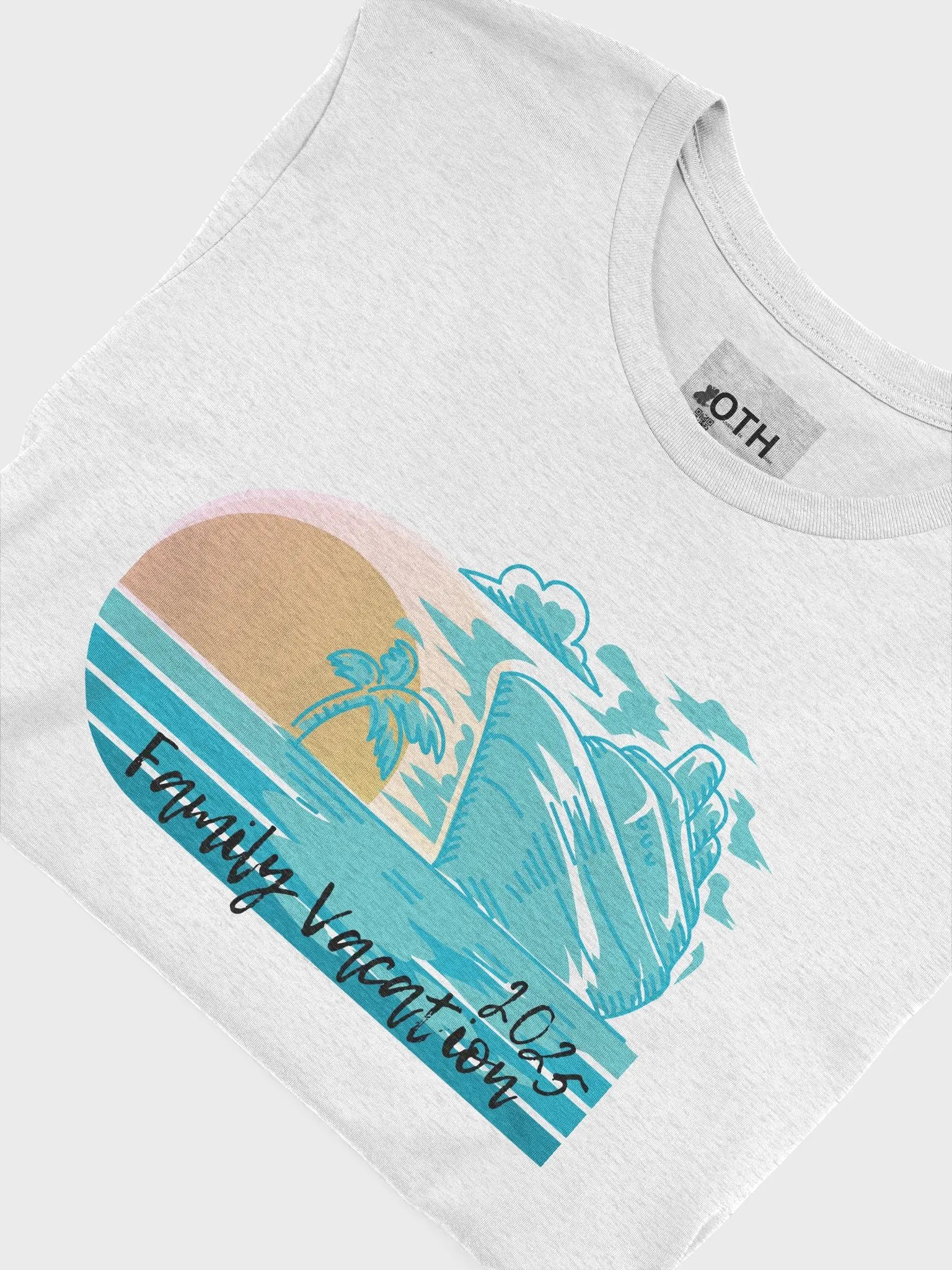 Cruise Ship Sunset Family Vacation 2025 T-Shirt product image (3)