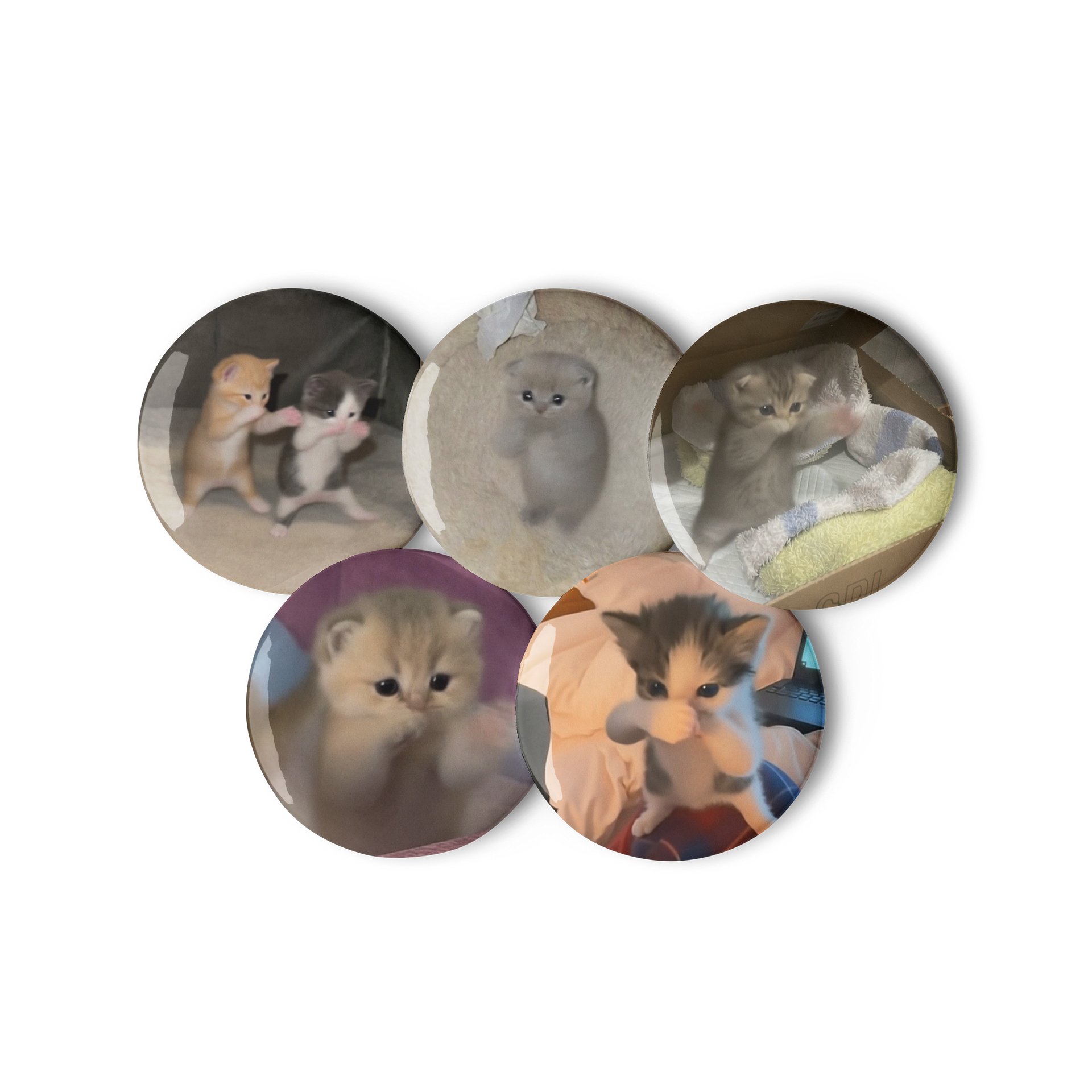 Viral Scuba Kittens Pins product image (3)