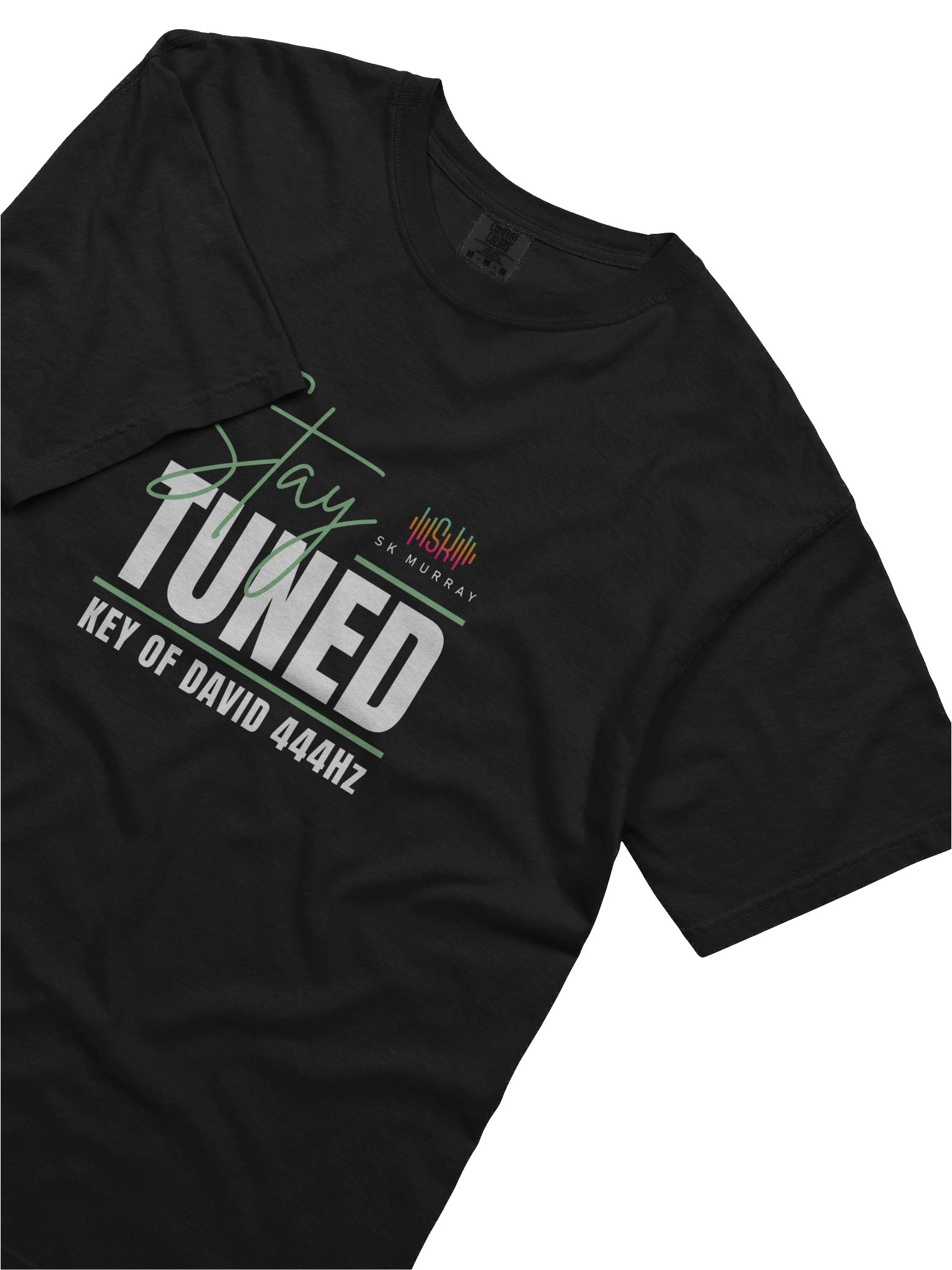 STAY TUNED T-shirt Green product image (5)