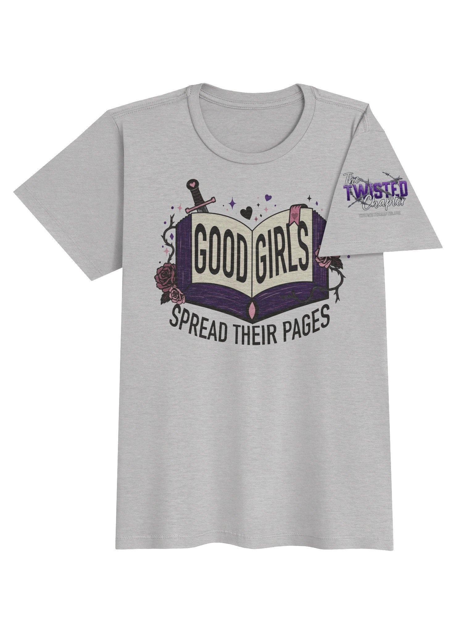 Good Girls Spread Their Pages (Women's Soft Touch Tee) product image (12)