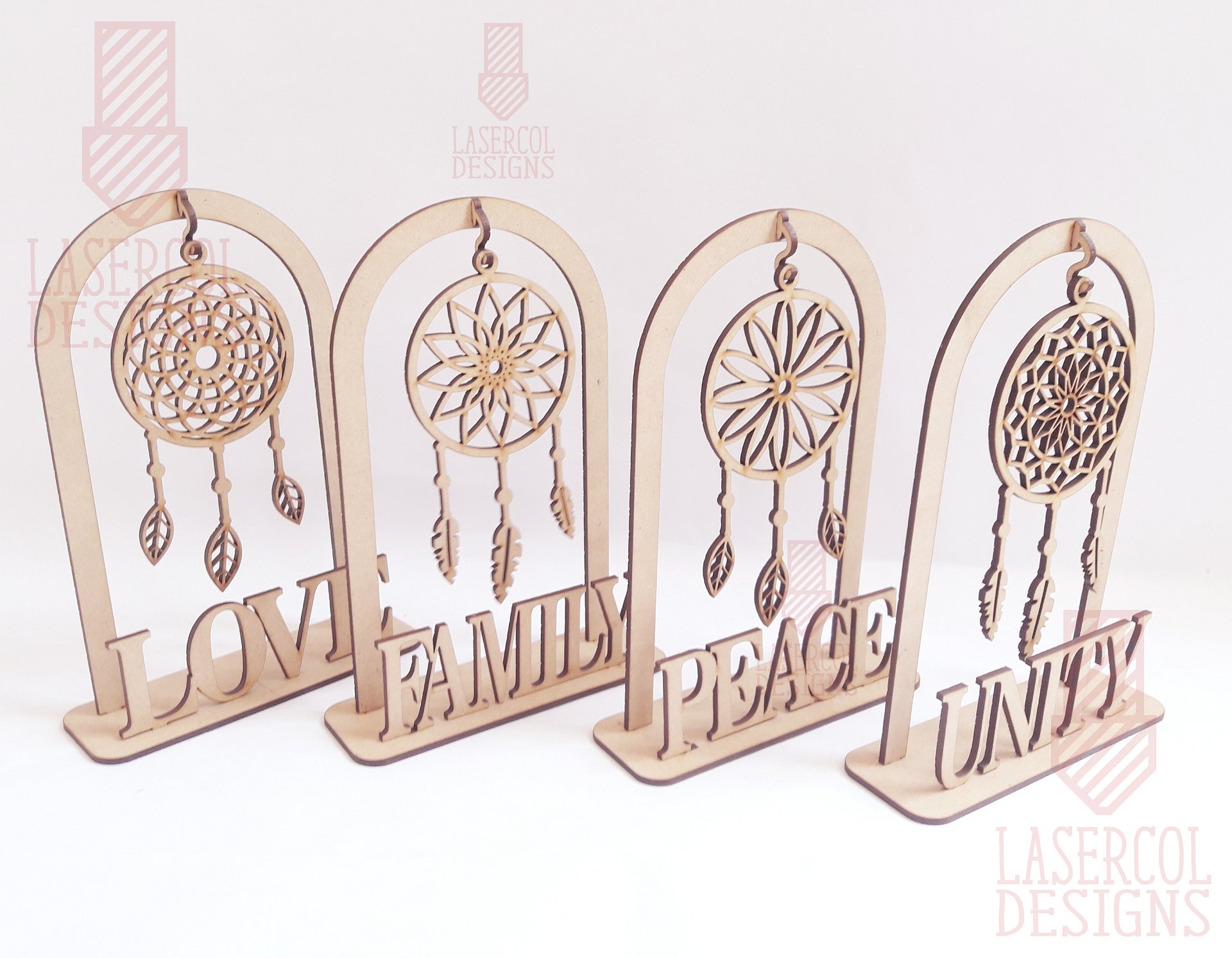 Dreamcatcher on stand - Laser Cut Files product image (8)