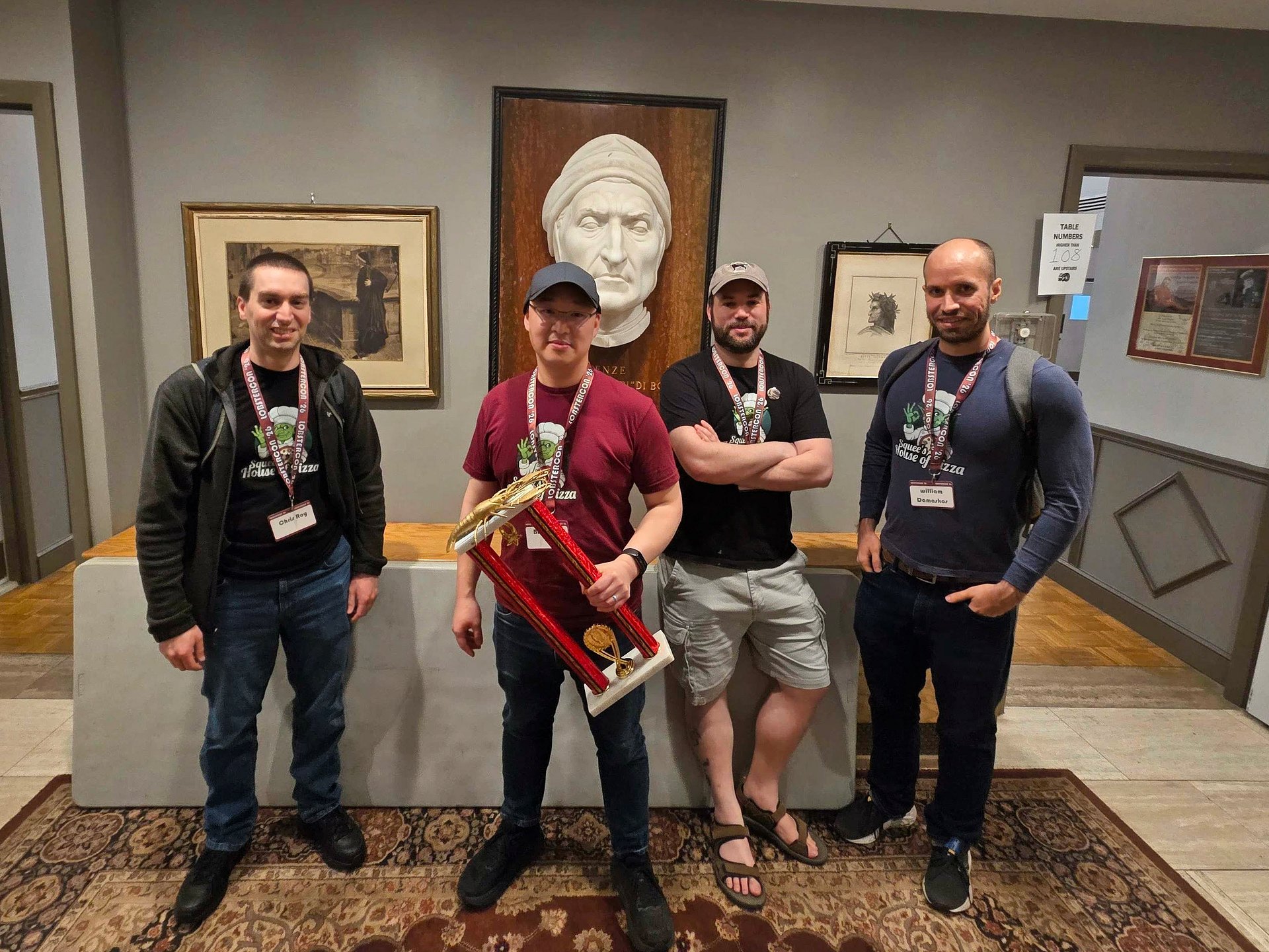 Squee's House of Pizza at Lobstercon 2026