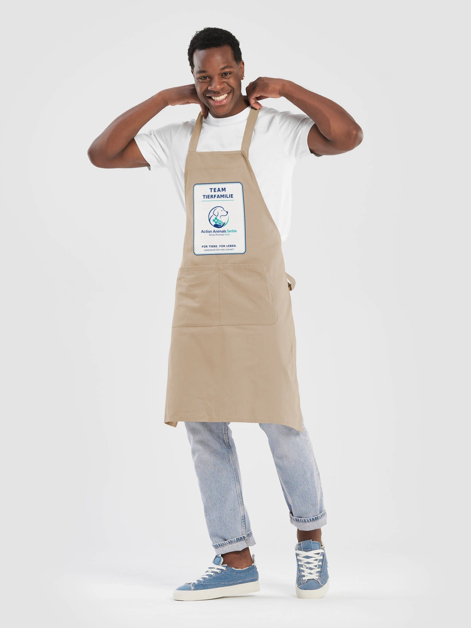 Team Tierfamilie Bio Baumwollschürze product image (13)