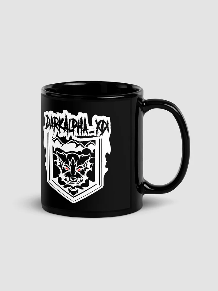 DarkAlpha American Flag Logo Black Coffee Mug product image (2)