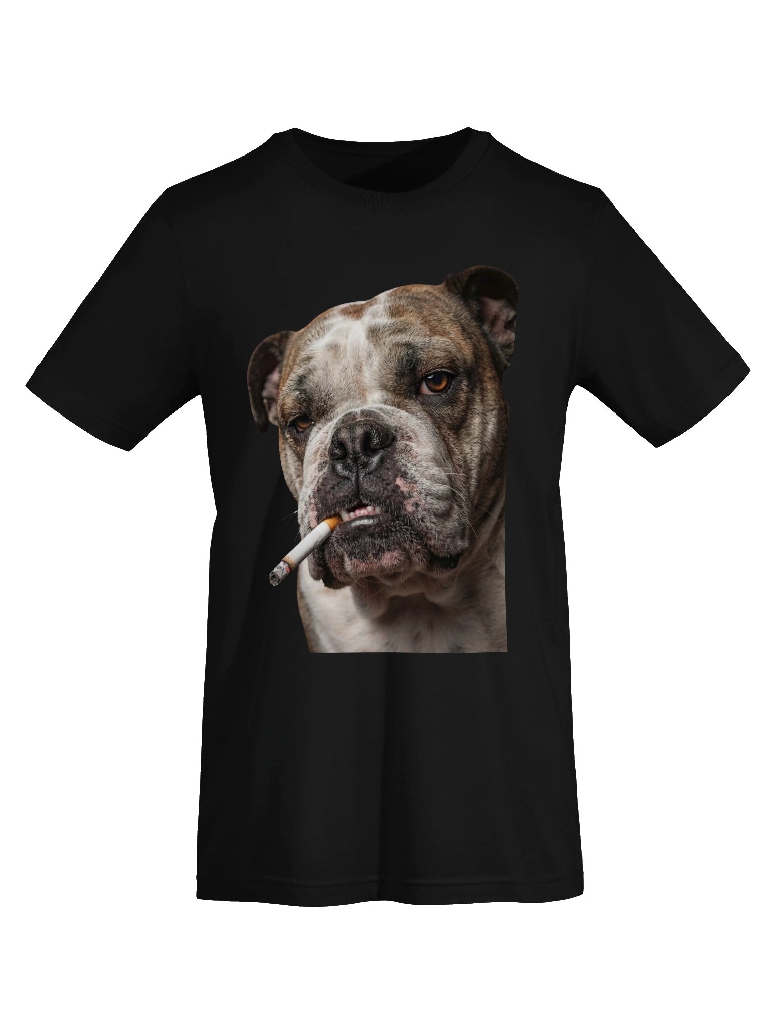 Funny Bulldog Smoking T-Shirt product image (52)