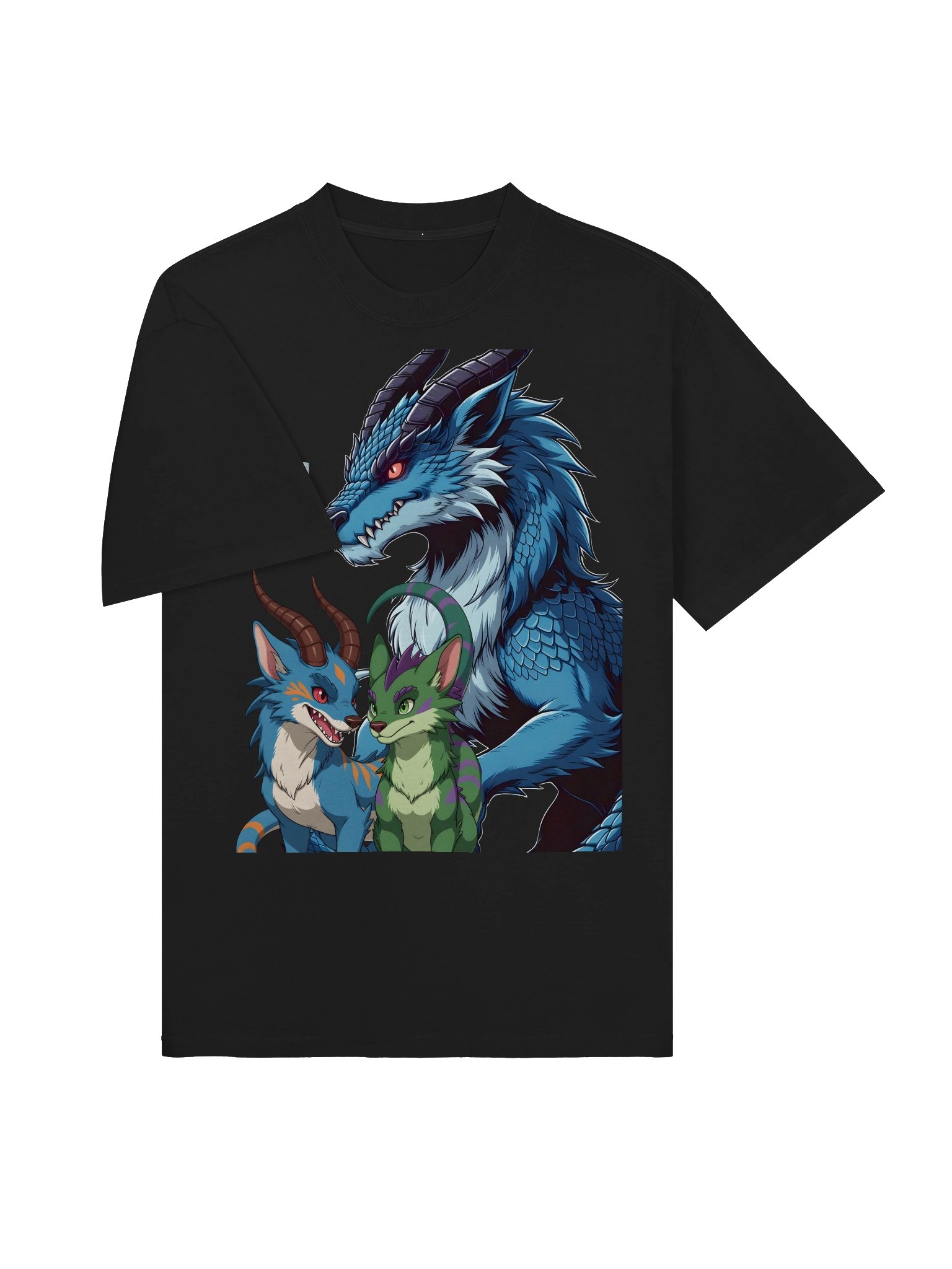 Dragonwolf Graffiti Oversized Tee product image (5)