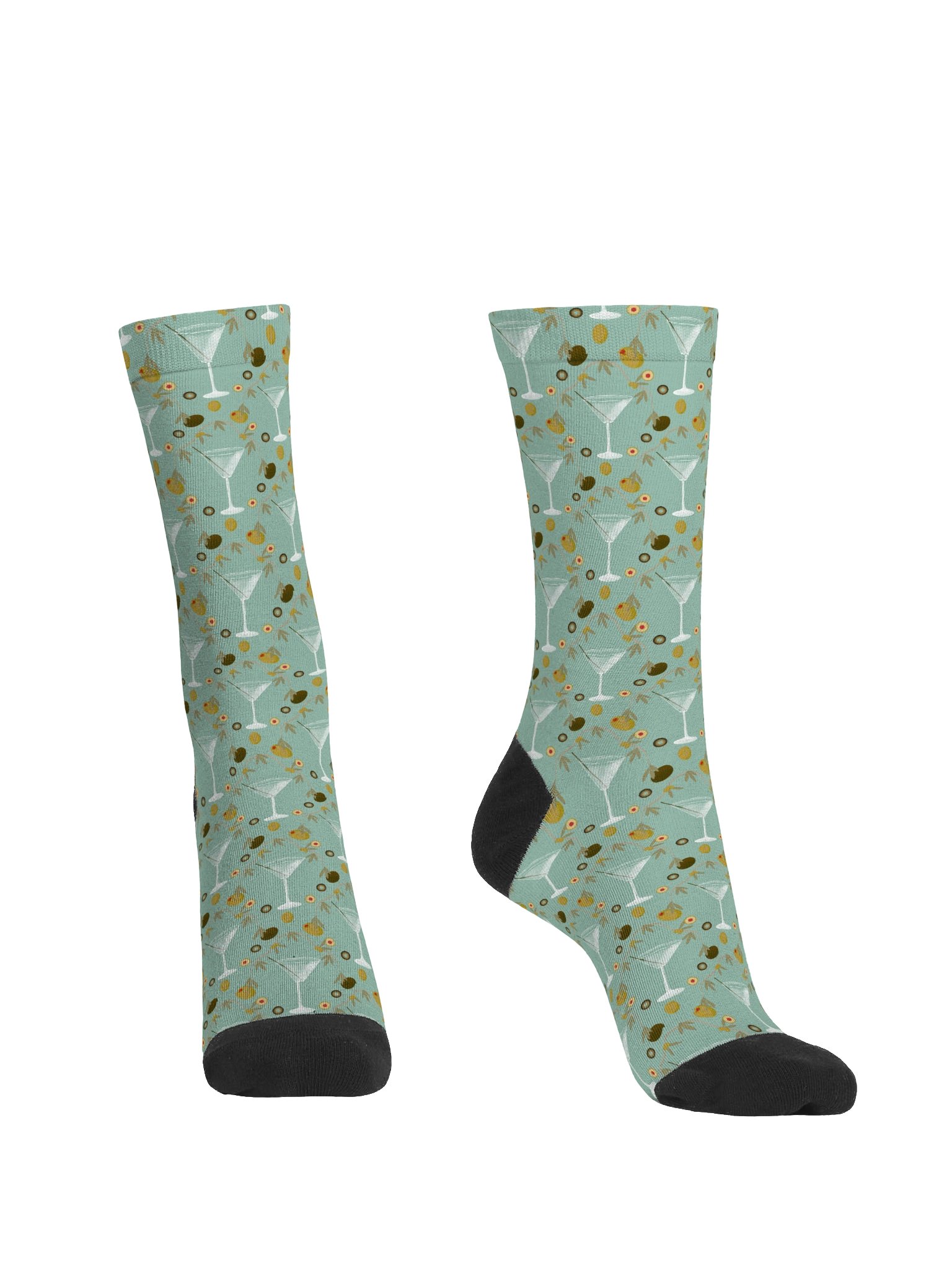 Diamond Martini Twist Premium Sustainable Crew Socks product image (3)