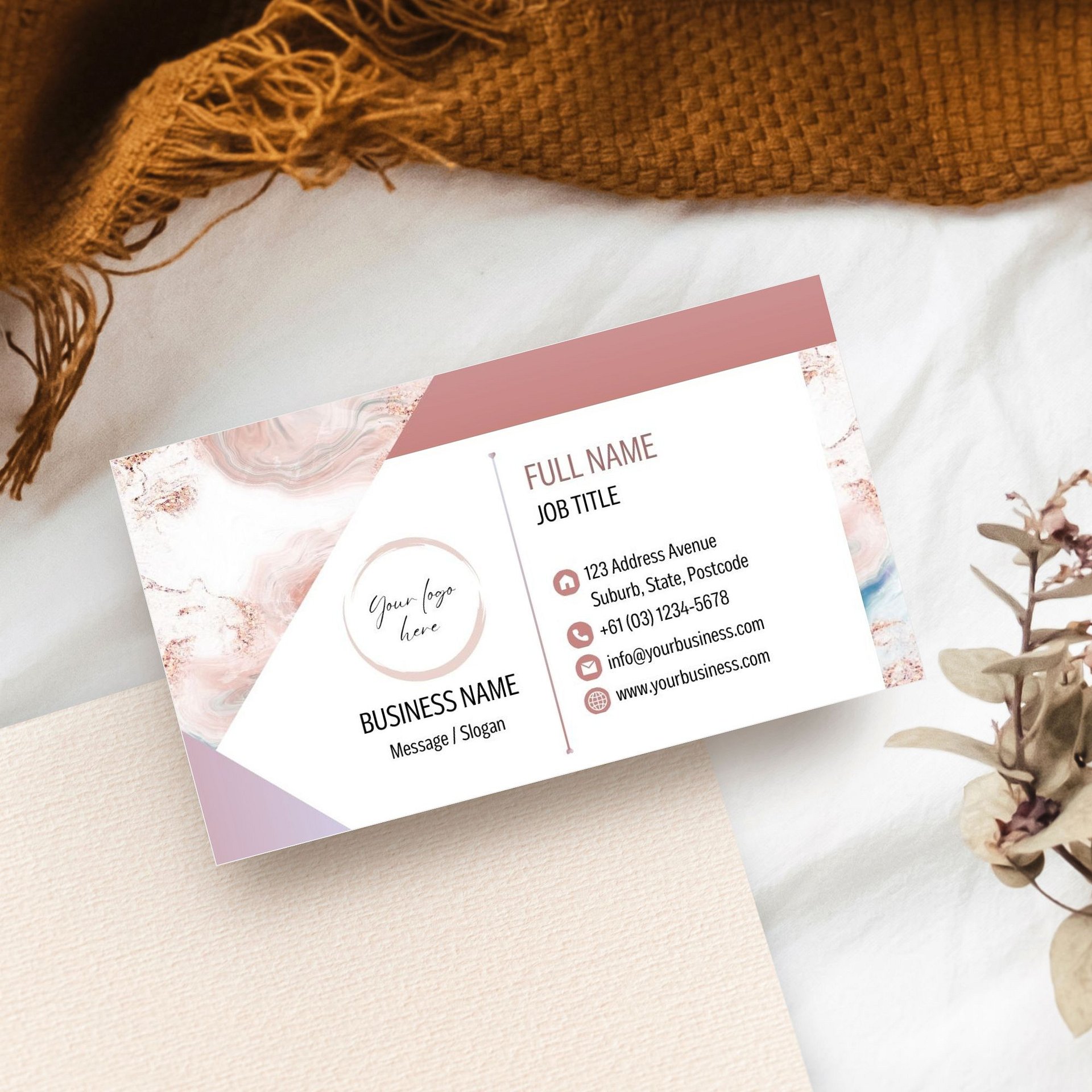 Roseanne - Business Card Template product image (3)